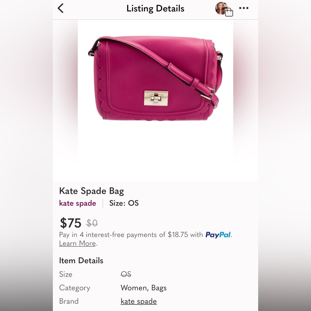 Kate Spade Bag: hot pink! 😍💖